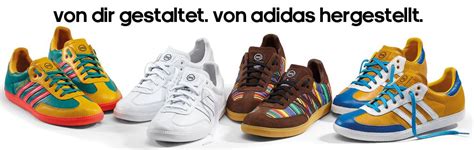 Kleidung und Schuhe von adidas personalisieren .